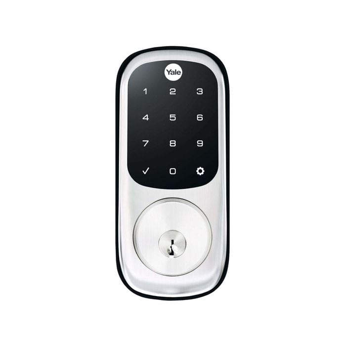 Yale Assure Keyed Satin Chrome with Yale Home Apple HK YRD226HKSC