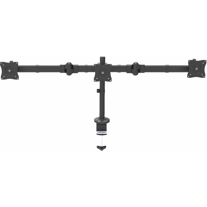 Startech.com Desk Mount Triple Monitor Arm, 3 Vesa 27" (17.6lb/8kg) Displays, Ergonomic Height Adjustable
