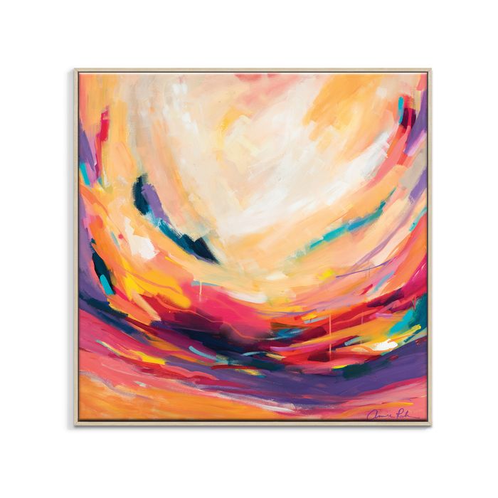 Artist Lane "A Rahimn001 " by Amira Rahim - 75x75cm Timber Framed Canvas