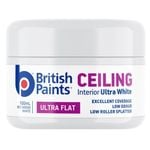 British Paints Ceiling Interior Ultra White - 100ml