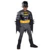 Batman Premium Halloween Costume for Kids Official DC Comics with Mask and Accessories Black Colour, Small