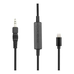 Saramonic M TRRS-M 3.5mm Jack Locking Type Male To 8-Pin Audio Cable Black