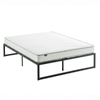 Zinus Queen Package Set – Durable Quick Lock Metal Bed Frame & Essential Bonnell Inner Spring Mattress Set