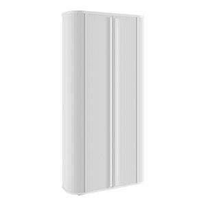 Orla Tall Cabinet Storage 2 Doors White