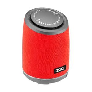 3sixT Fury 10W IPX4 Micro USB BT Wireless Speaker LED/Touch For Smartphones Red