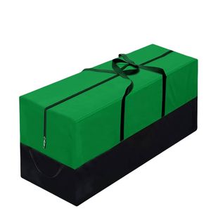 Catzon 165x38x76cm Christmas Tree Storage Bag Large Capacity Oxfor Dust and Moisture Protection-Green