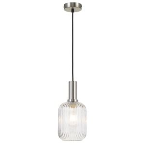 Telbix Nickel/Clear Bonura 14 Pendant