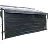 Campsmart Xd 3.7m Black Caravan Privacy Screen 1.95m Extra Drop Roll Out Awning