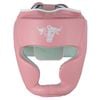Javson Boxing Headguard Martisl Arts Headgear Pink/ White - XL
