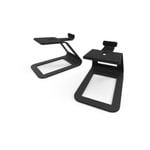 Kanto SE4 Elevated Desktop Speaker Stands for Midsize Speakers - Pair, Black