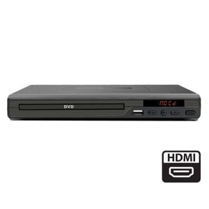 Lenoxx Hdmi Dvd Player (black) W/ Remote Control, Compact Size, 8 Languages