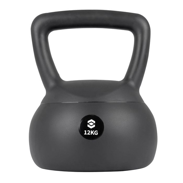 Ultimate 205 x 205 x 325mm 12kg Black Soft Kettlebell