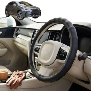 Australian Goose Steering Wheel Cover for Lexus NX 2022 - Current Circle Black