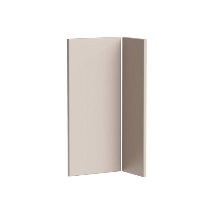 Kaboodle 800x900mmmmmm Cannellini Modern Corner Base Cabinet Doors
