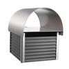 Sandleford Woodland Grey Carrum Post Mount Letterbox