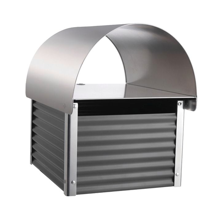 Sandleford Woodland Grey Carrum Post Mount Letterbox