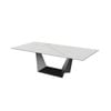 Raimon Furniture Corby Modern Rectangular Fixed Kitchen Dining Table 240cm Marmo Ceramic