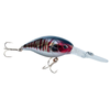 Profishent Chainsaw 65mm Crankbait Hard Body Fishing Lure Black Red Silver