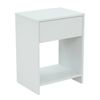 Flexi Storage Living White Corrugated Side Table