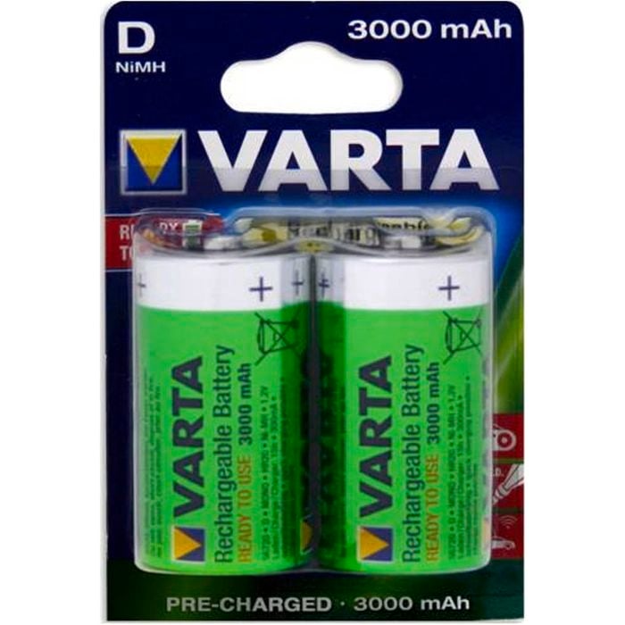 Varta Batteries Rechargable 2pk