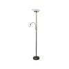 Oriel Lighting Siena LED Mother & child Floor Lamp Antique Brass 31cm