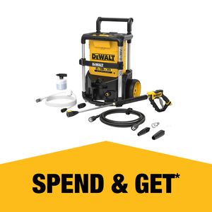 DeWALT 2 x 18V XR Pressure Washer DCMPW1600N-XE - Skin Only