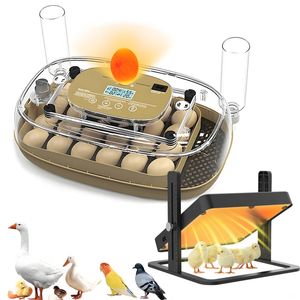 Advwin 24 Egg Incubator Automatic Turning + Chick Brooder Heating Plate