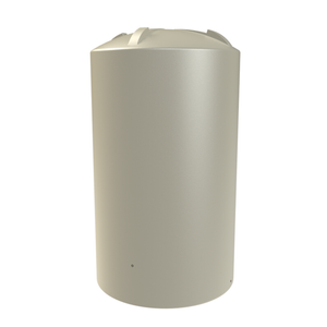 Melro Tanks 2500L Smooth Cream Poly Round Water Tank
