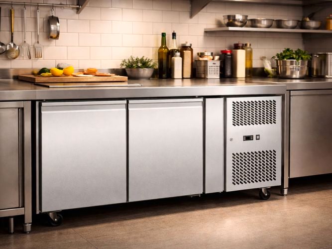 Pro.equip commercial underbench fridge