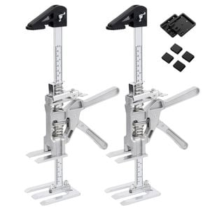 Advwin Labor Saving Arm Jack, Hand Lifting Jack Tool with Adjustable Lifting Device, 2 PCS Arm Lift Jack Tool Black