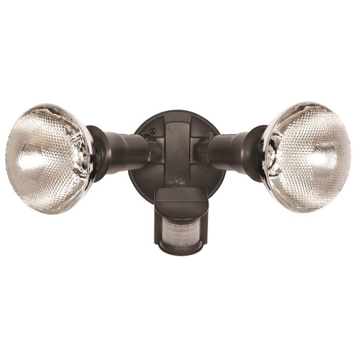 Hpm twin led floodlight with sensor sales