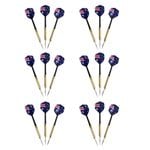 6x 3pc Razoo Complete Dart Set Home Dartboard 24x11cm