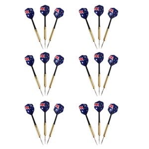 6x 3pc Razoo Complete Dart Set Home Dartboard 24x11cm