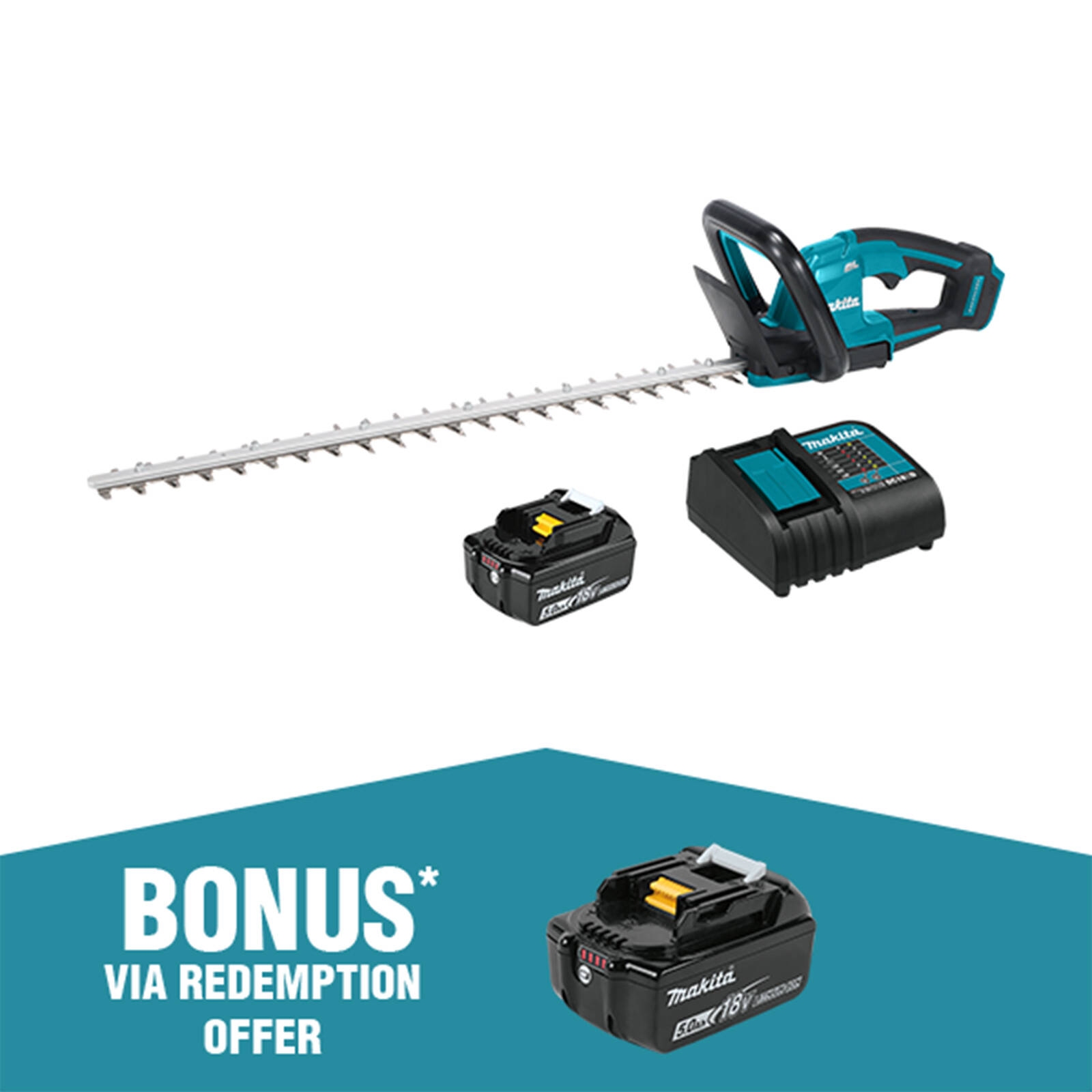 Makita 18V BL Hedge Trimmer Kit Bunnings New Zealand