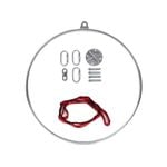 Aerial Yoga Hoop 90CM Aerial Ring Set