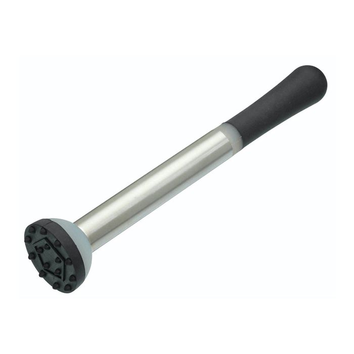 BarCraft Stainless Steel 21cm Cocktail Muddler - Silver