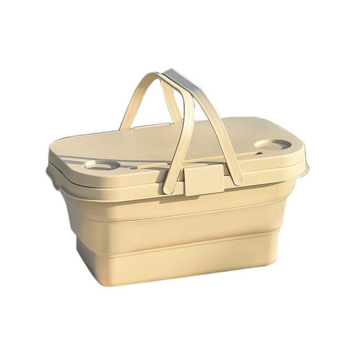 3 In 1 Folding Picnic Table & Basket
