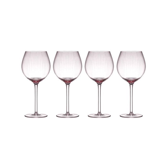Tempa Esme Set of 4 Gin Glass Pink