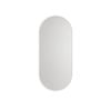 Attica 1200 x 600mm Matte White Nobu Framed Mirror