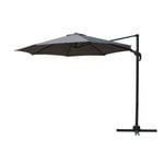 Marquee 3m Charcoal Round Maverick Cantilever Umbrella