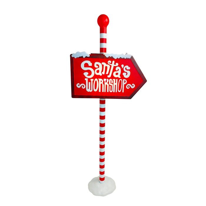 Mirabella Santa's Workshop Sign Light