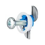 GripIt 25mm Blue Plasterboard Fixing - 4 Pack