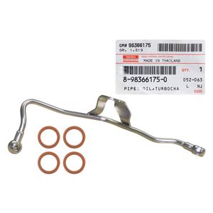 Genuine Turbo Charger Oil Feed Pipe With Gaskets For Isuzu D-Max 4JJ1 3.0L 2016 Onwards 06200