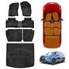 3D Floor Mats Boot Liner Set for Mitsubishi Eclipse Cross 2021-2025 Cargo Kick Back Seat Protector