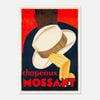 Galrie Chapeaux Mossant Vintage Advertising Poster Art Print by Olsky 1928 Décor, Poster Only, A3 30 x 42cm (12 x 16inch)