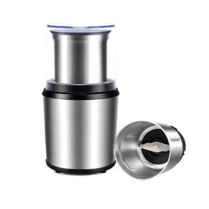YOPOWER Electric Coffee Grinder, Spice Grinder with 2 Cups, Grain Mills