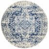 Sense 253 Navy 200x200cm - Medium Round Transitional Pet Friendly Indoor Rug