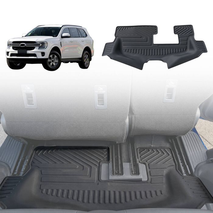 AUSGO Third Row Floor Mat for Ford Everest Next-Gen 7-Seat 2022-Onwards Car Liner Mat