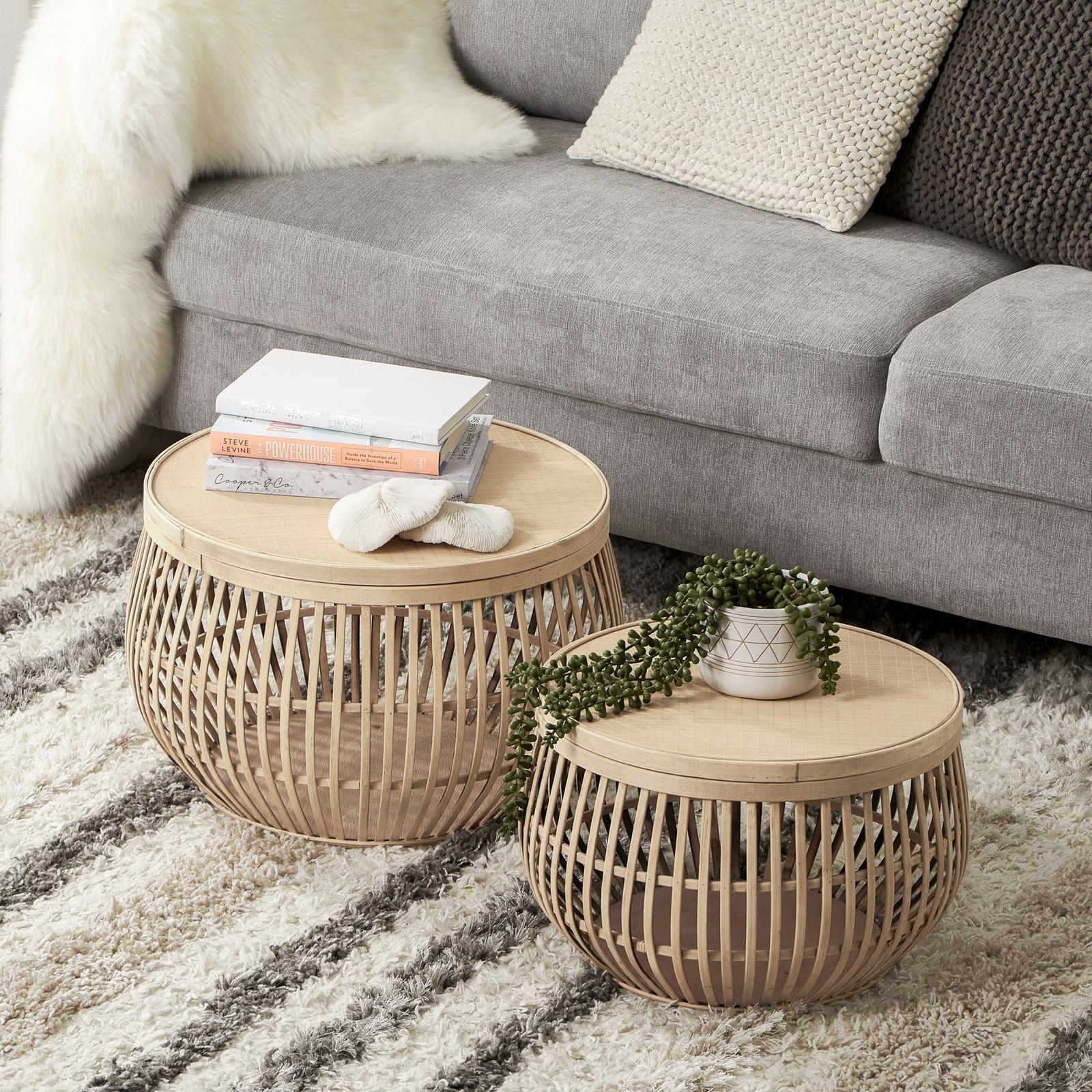 Bunnings cane coffee table discount