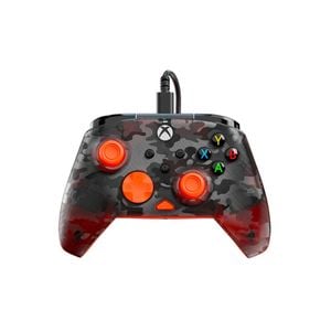 Turtle Beach Rematch Core Xbox Wired 2.5m USB Game Controller Black Camo/Orange